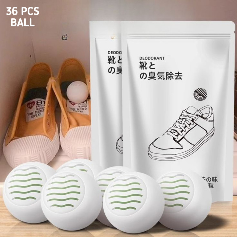 FreshStep Jasmine Shoe Deodorizer Ball-36 PCS
